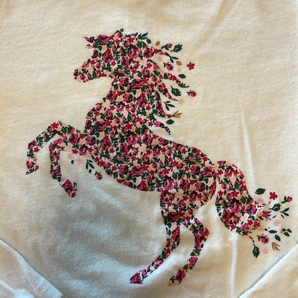 GAP Kids Floral Horse Shirt - Picture 2 of 4